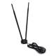 4G LTE 9dBi Vidinė Dviguba Omni Antena TS9 3m