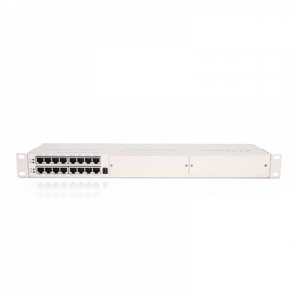 Ethernet apsauga nuo viršįtampių 8P PoE 1U Gigabit 802.3af/at