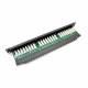 Patch Panel Cat6 UTP 24-Port RJ-45 19" 1U su lentyna