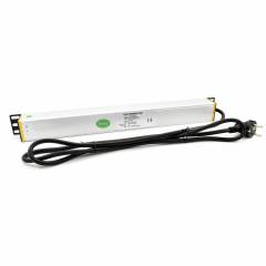 19" PDU skydelis 12-port (C13), ES kištukas