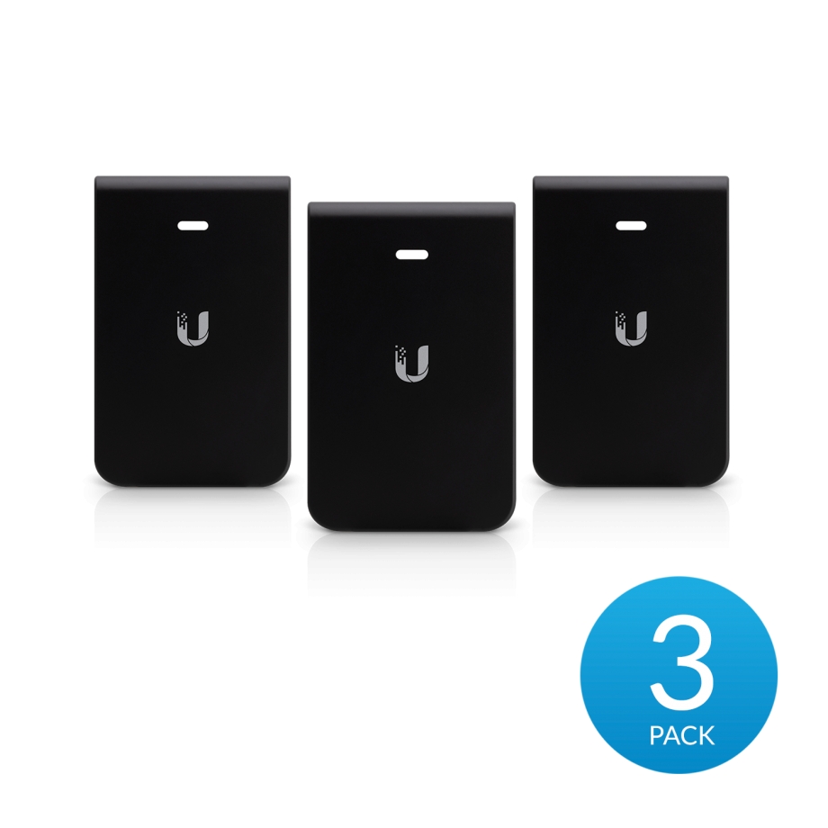 In-Wall HD Dangteliai, juoda, 3-pack