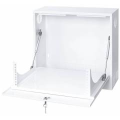 Stovo Dėklas 19" 3U, 180mm, baltas