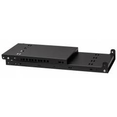 Stovo laikiklis montuojamas ant sienos 19" 4U, 330mm, Juoda