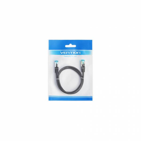 Patch kabelis FTP Cat5e 20m juodas