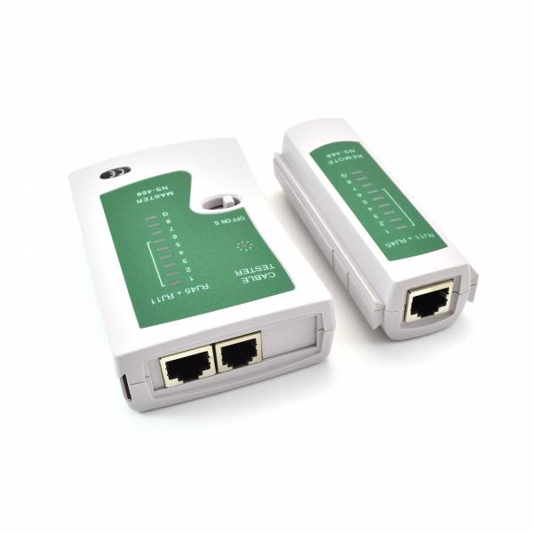 Tinklo Kabelių Testeris RJ11, RJ12, RJ45 UTP/FTP/STP