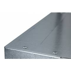 Įleistinio montavimo dėklas OMP3 baltas 300x300x120