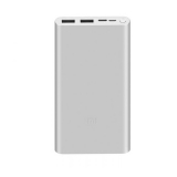 Xiaomi Mi 18W Greito Įkrovimo Maitinimo Blokas 3, 10000mAh, sidabras