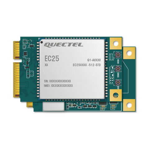 Quectel mini-PCIe 4G LTE modemo modulis EU