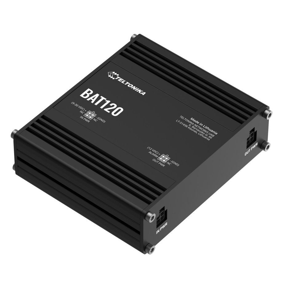 Teltonika BAT120 Nepertraukiamo Maitinimo Šaltinis