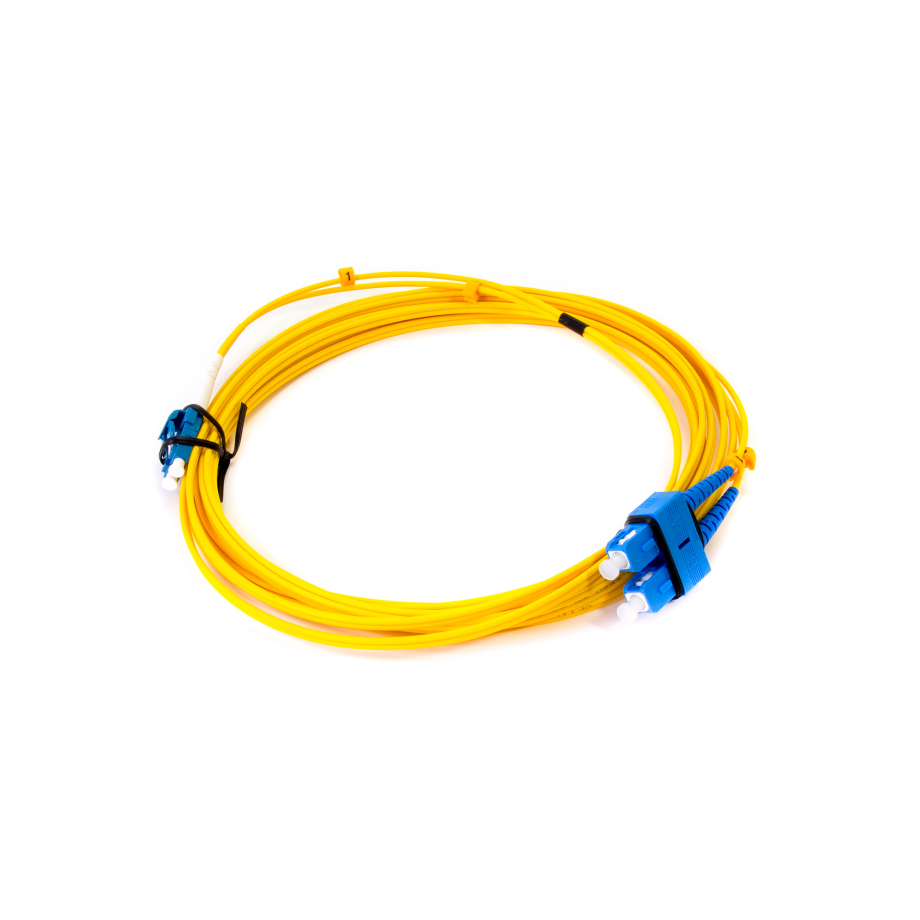 LC-SC 5m/2mm Duplex SM Patch Cord