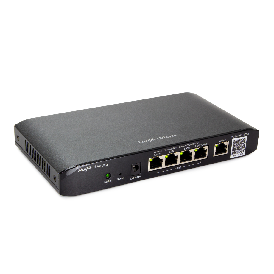 Reyee 5-Port Cloud Managed PoE Router