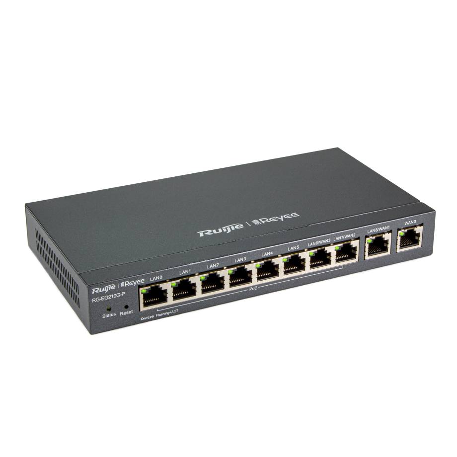 Reyee 10-Port Gigabit Cloud Managed PoE Router