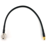 SMA Male iki N Male 30cm koaksialinis kabelis — HF240 (atitinka LMR240)