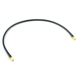SMA Male iki SMA Male 50cm koaksialinis kabelis — HF240 (atitinka LMR240)