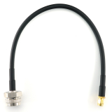 SMA Male iki N Male Hex 30cm koaksialinis kabelis — HF240 (atitinka LMR240)