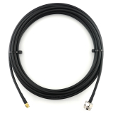 RP-SMA Male iki N Male Hex 10m koaksialinis kabelis — HF240 (atitinka LMR240)