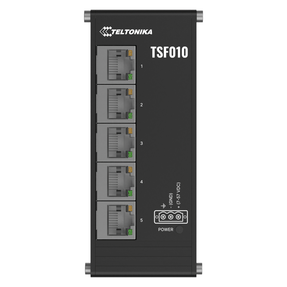 Teltonika TSF010 kompaktiškas Ethernet komutatorius