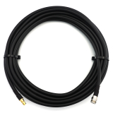 SMA Male iki N Female 20m elastinis koaksialinis kabelis — atitinka LMR400 UF UltraFlex