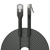 Broadbe plonas Patch kabelis 5G juodas 12m