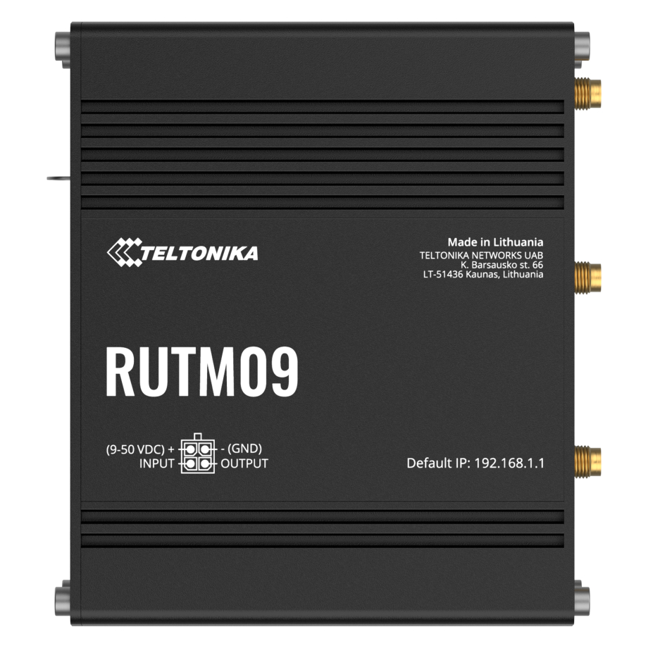 Teltonika RUTM09 4G LTE Cat6 maršrutizatorius