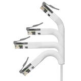 Broadbe plonas Patch kabelis 5G baltas 12m