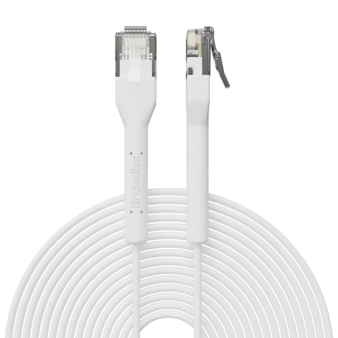 Broadbe plonas Patch kabelis 5G baltas 20m