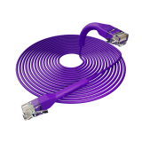 Broadbe plonas Patch kabelis 5G violetinė 8m