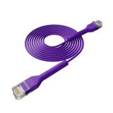 Broadbe plonas Patch kabelis 5G violetinė 1m 12 vnt.