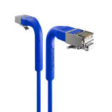 Broadbe plonas Patch kabelis 10G mėlynas 5m