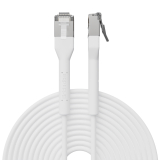 Broadbe plonas Patch kabelis 10G baltas 5m