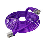 Broadbe plonas Patch kabelis 10G violetinė 5m