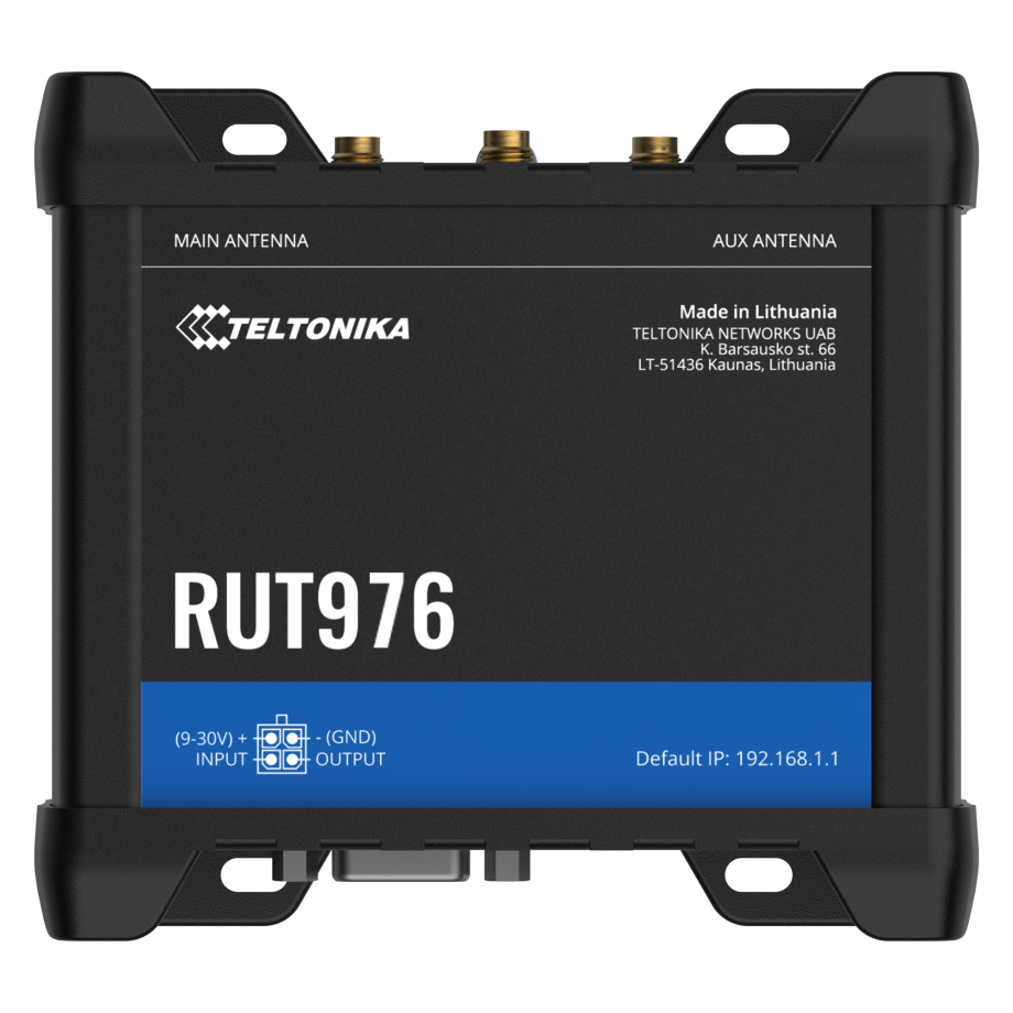 Teltonika RUT976 Redcap 5G maršrutizatorius