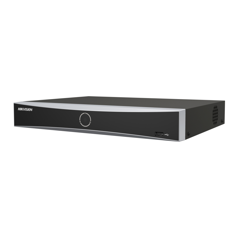 HikVision 4-kanalų 1U 4K PoE NVR DS-7604NXI-K1/4P(D)