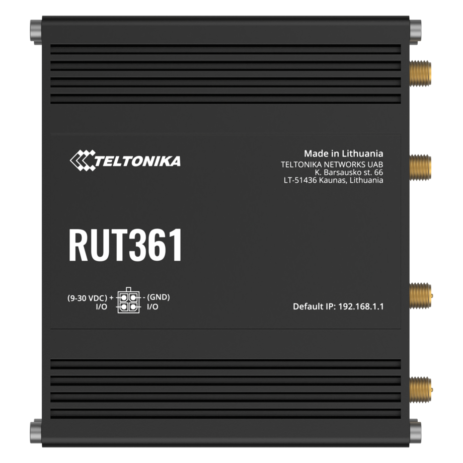 Teltonika RUT361 pramoninis 4G maršrutizatorius