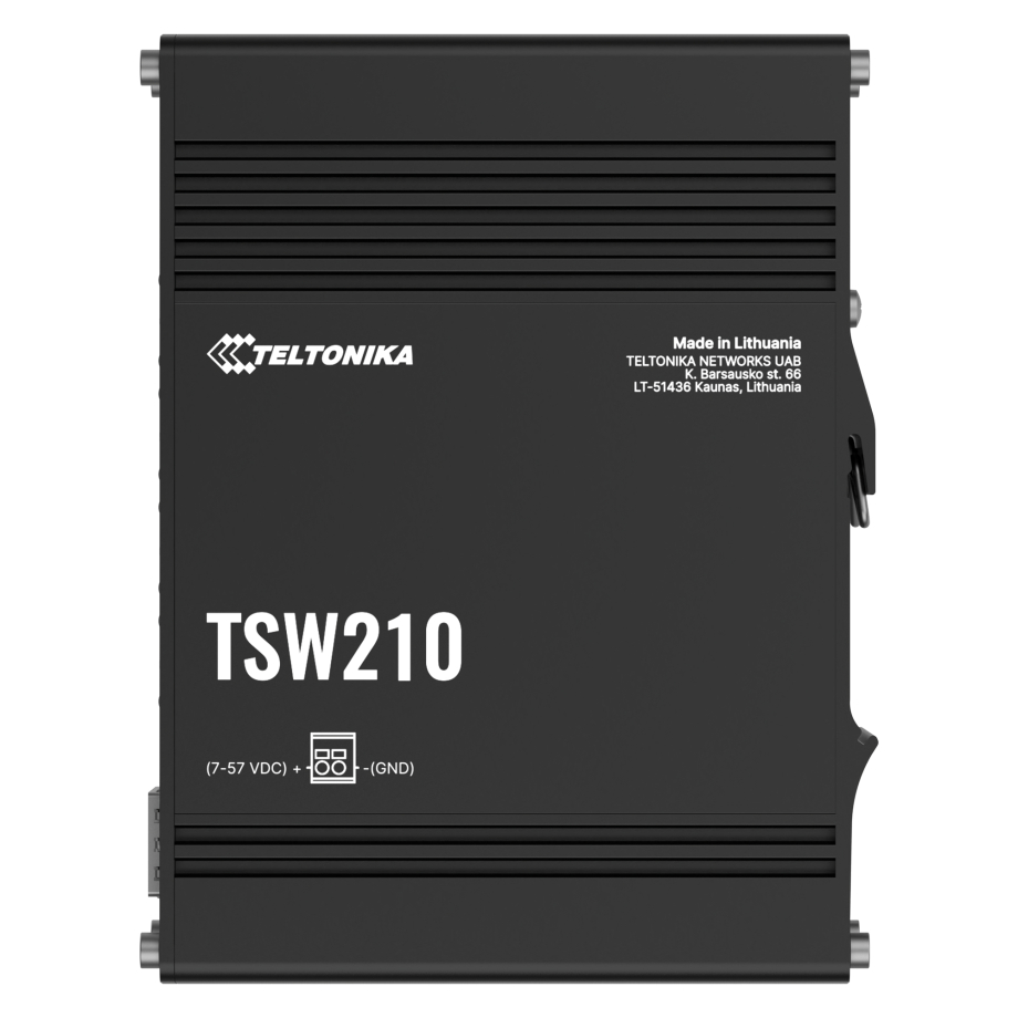Teltonika TSW210 pramoninis Ethernet komutatorius