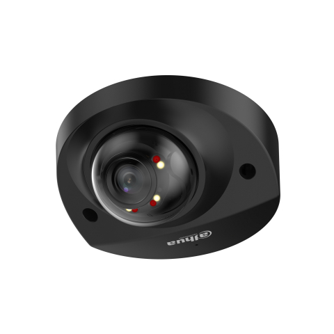 Dahua 4MP Dual Light Kupolo Kamera IPC-HDBW2449F-AS-IL, juodas
