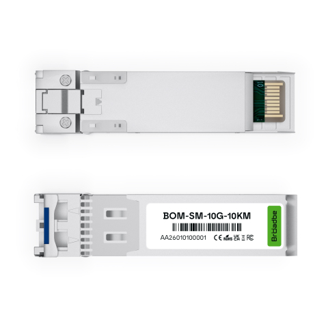 Broadbe vienmodis optinis modulis 10G 10km