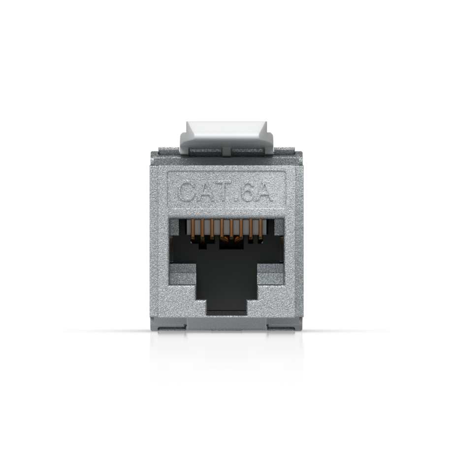 Ubiquiti Cat6A Keystone lizdas, 12 vnt.
