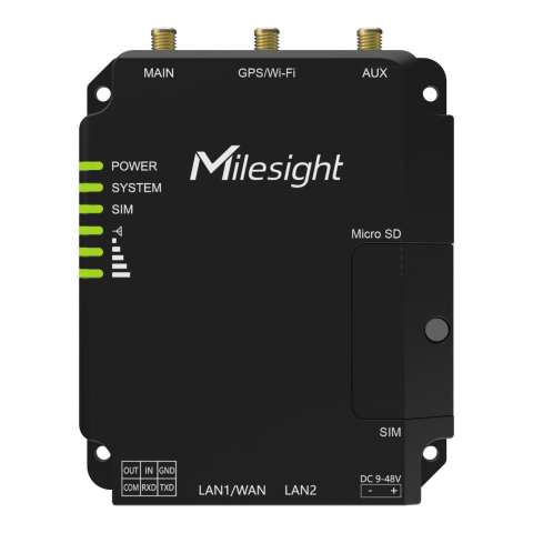 Milesight UR32 Pro Pramoninis 4G LTE PoE maršrutizatorius