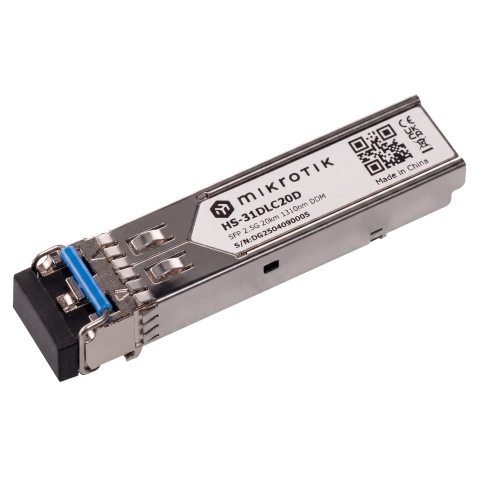 MikroTik 1G/2.5G Vienmodis modulis 20km